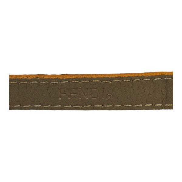 フェンディ チェンジベルト 全9色 腕時計 640L クオーツ シルバー文字盤 ステンレススチール レザー レディース FENDI 【中古】