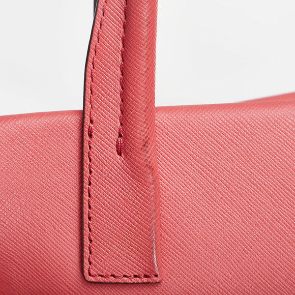 コーチ ショルダーバッグ ハンドバッグ 2WAY 30146 ピンク レザー サフィアーノ レディース COACH 【中古】