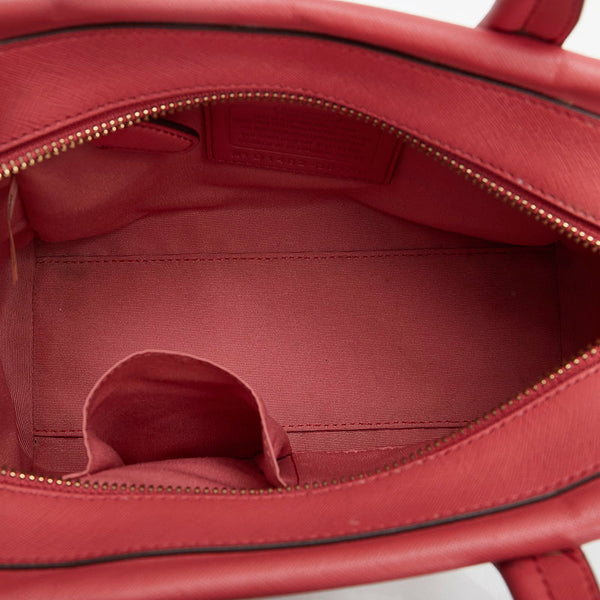 コーチ ショルダーバッグ ハンドバッグ 2WAY 30146 ピンク レザー サフィアーノ レディース COACH 【中古】