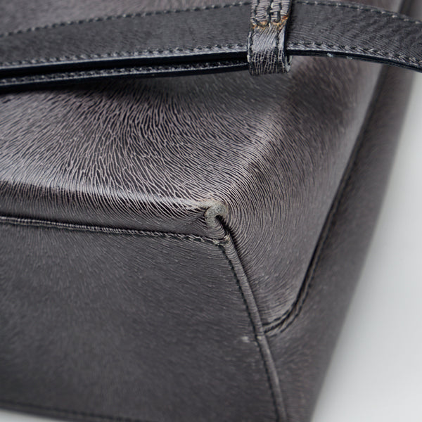 サルヴァトーレフェラガモ ガンチーニ グラデーション ハンドバッグ リュックサック２WAY DX-218674 ブラック ホワイト レザー レディース Salvatore Ferragamo 【中古】