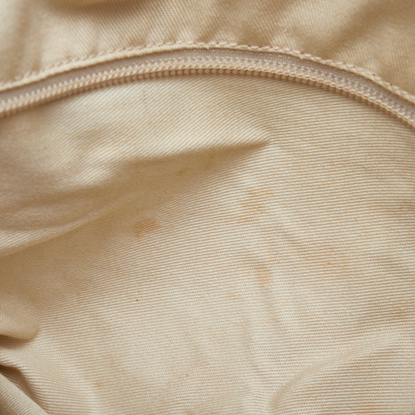 サルヴァトーレフェラガモ ヴァラ トートバッグ ブラック キャンバス レザー レディース Salvatore Ferragamo 【中古】