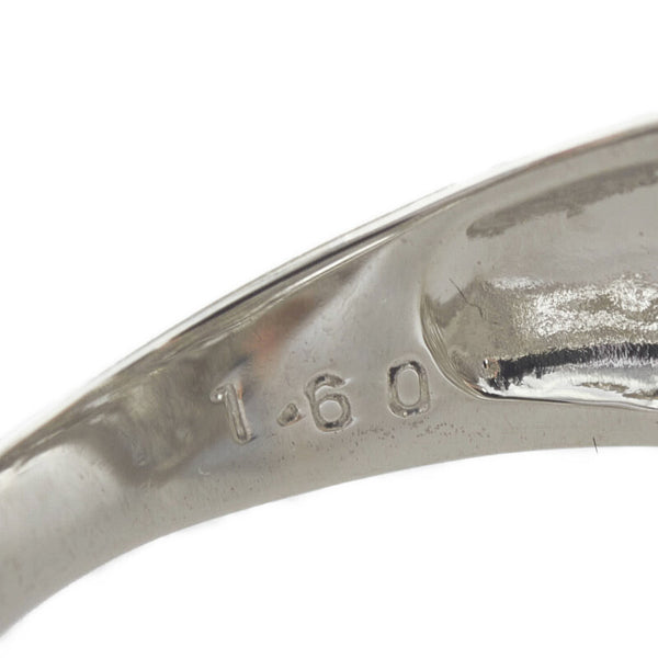 Pt900 プラチナ ダイヤ1.60ct リング 指輪 レディース 17号 【中古】