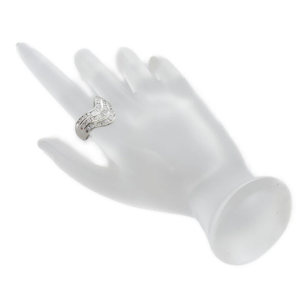Pt900 プラチナ ダイヤ1.60ct リング 指輪 レディース 17号 【中古】