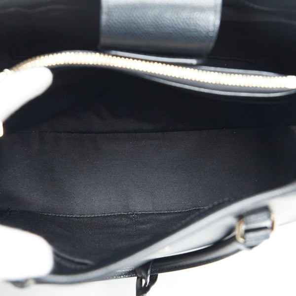 コーチ ハンドバッグ ショルダーバッグ 2WAY ブラック ゴールド レザー レディース COACH 【中古】