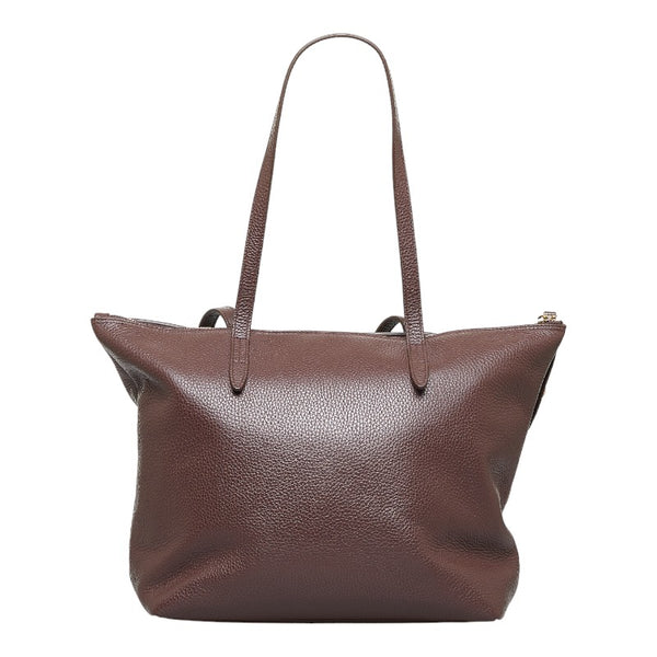 フルラ トートバッグ ブラウン レザー レディース Furla 【中古】