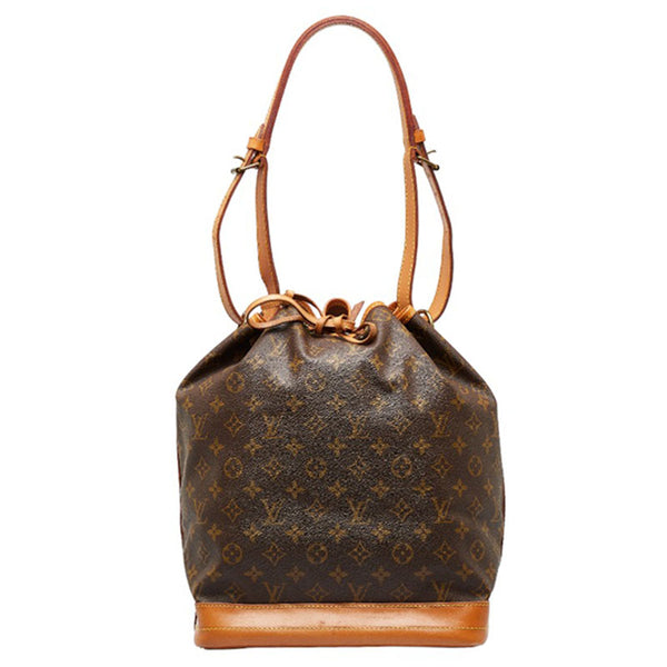 ルイ ヴィトン モノグラム ノエ ショルダーバッグ M42224 ブラウン PVC レザー レディース LOUIS VUITTON 【中古】