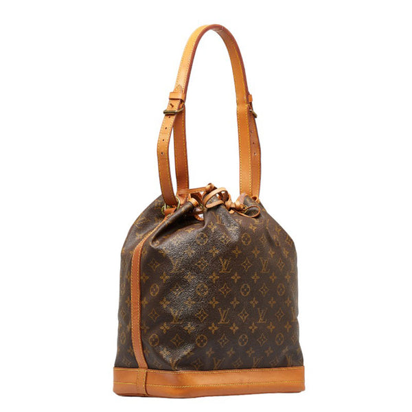 ルイ ヴィトン モノグラム ノエ ショルダーバッグ M42224 ブラウン PVC レザー レディース LOUIS VUITTON 【中古】