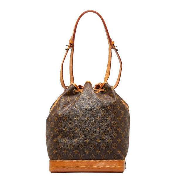 ルイ ヴィトン モノグラム ノエ ショルダーバッグ M42224 ブラウン PVC レザー レディース LOUIS VUITTON 【中古】