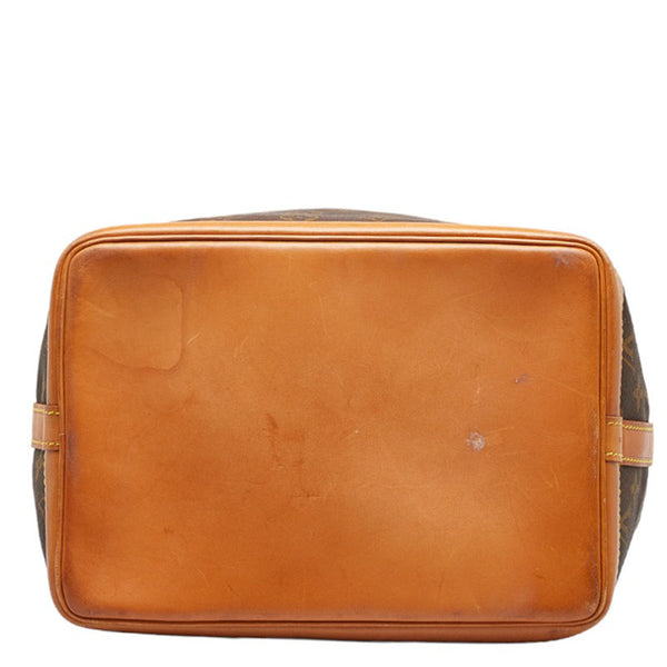 ルイ ヴィトン モノグラム ノエ ショルダーバッグ M42224 ブラウン PVC レザー レディース LOUIS VUITTON 【中古】