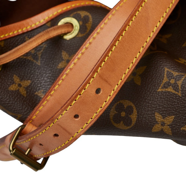 ルイ ヴィトン モノグラム ノエ ショルダーバッグ M42224 ブラウン PVC レザー レディース LOUIS VUITTON 【中古】