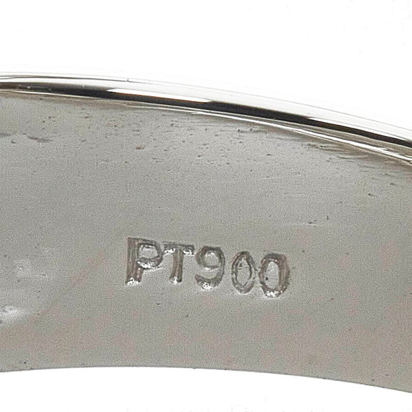 Pt900 プラチナ トルマリン1.88 ダイヤ0.13ct リング 指輪 レディース 16号 【中古】