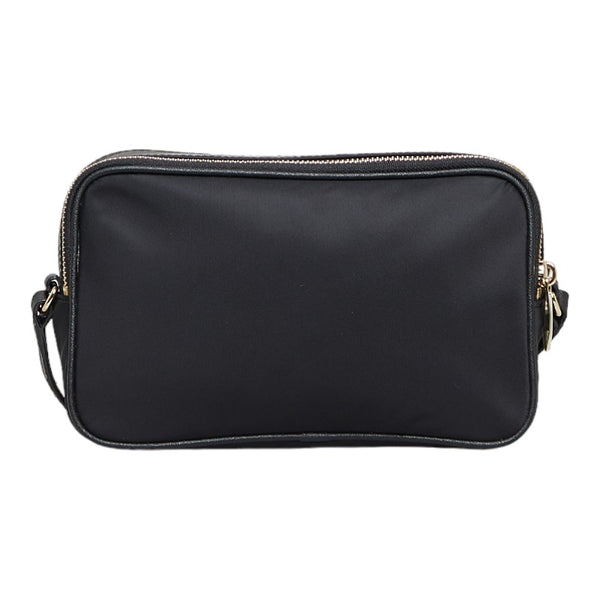 ケイトスペード 斜め掛け ショルダーバッグ ブラック ナイロン レザー レディース Kate Spade 【中古】