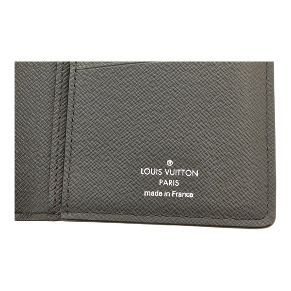 ルイ ヴィトン モノグラム エクリプス ポルトフォイユ ブラザ  長財布 M61697 ブラック PVC レザー メンズ LOUIS VUITTON 【中古】