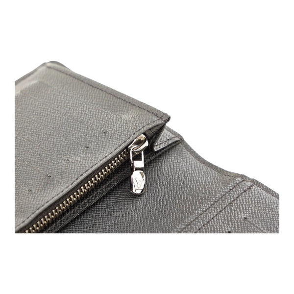 ルイ ヴィトン モノグラム エクリプス ポルトフォイユ ブラザ  長財布 M61697 ブラック PVC レザー メンズ LOUIS VUITTON 【中古】