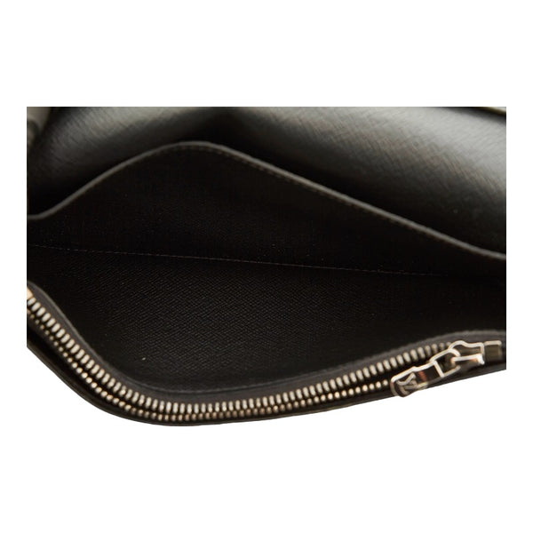 ルイ ヴィトン モノグラム エクリプス ポルトフォイユ ブラザ  長財布 M61697 ブラック PVC レザー メンズ LOUIS VUITTON 【中古】