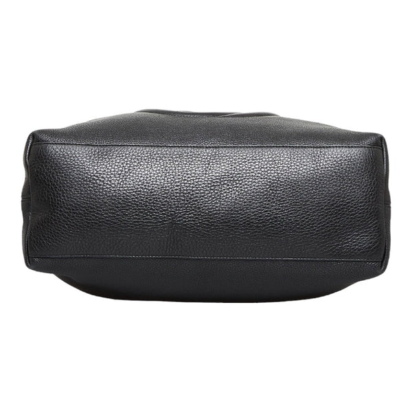 グッチ ソーホー タッセル チェーン ショルダーバッグ 308982 ブラック レザー レディース GUCCI 【中古】