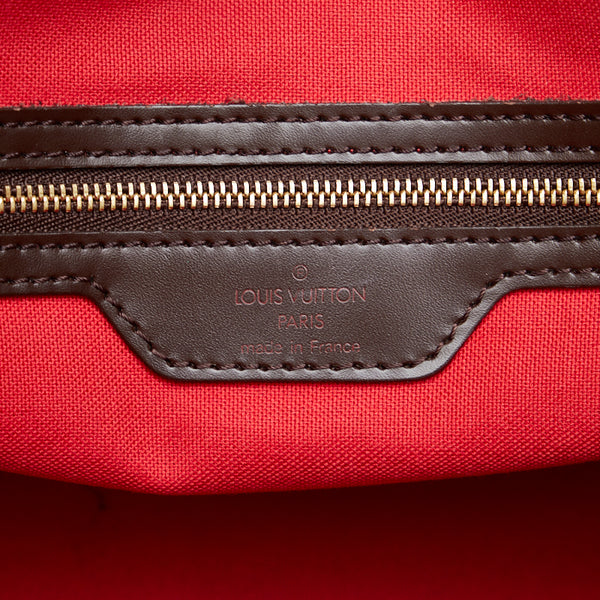 ルイ ヴィトン ダミエ チェルシー トートバッグ ショルダーバッグ N51119 ブラウン PVC レザー レディース LOUIS VUITTON 【中古】