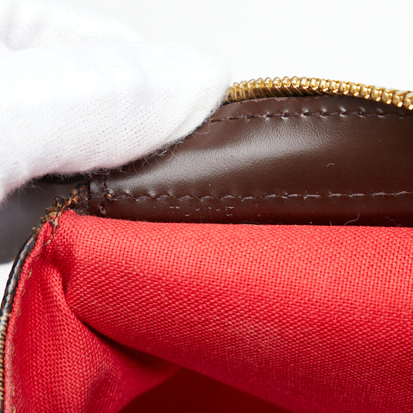ルイ ヴィトン ダミエ チェルシー トートバッグ ショルダーバッグ N51119 ブラウン PVC レザー レディース LOUIS VUITTON 【中古】