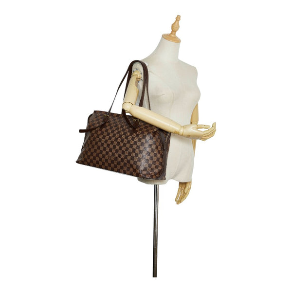 ルイ ヴィトン ダミエ チェルシー トートバッグ ショルダーバッグ N51119 ブラウン PVC レザー レディース LOUIS VUITTON 【中古】