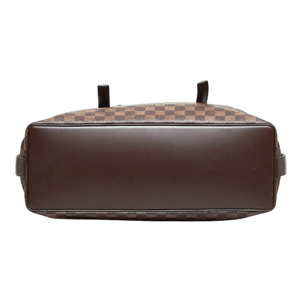ルイ ヴィトン ダミエ チェルシー トートバッグ ショルダーバッグ N51119 ブラウン PVC レザー レディース LOUIS VUITTON 【中古】