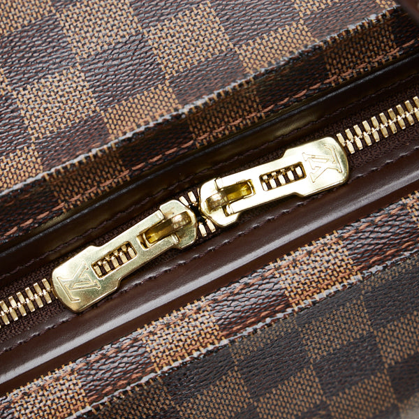 ルイ ヴィトン ダミエ チェルシー トートバッグ ショルダーバッグ N51119 ブラウン PVC レザー レディース LOUIS VUITTON 【中古】
