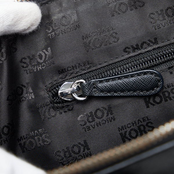 マイケルコース ショルダーバッグ ハンドバッグ 2WAY ブラック レザー レディース Michael Kors 【中古】