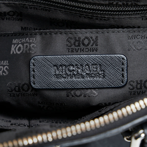 マイケルコース ショルダーバッグ ハンドバッグ 2WAY ブラック レザー レディース Michael Kors 【中古】