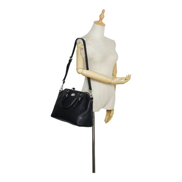 マイケルコース ショルダーバッグ ハンドバッグ 2WAY ブラック レザー レディース Michael Kors 【中古】