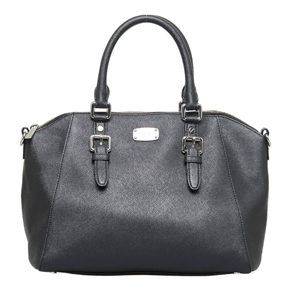 マイケルコース ショルダーバッグ ハンドバッグ 2WAY ブラック レザー レディース Michael Kors 【中古】