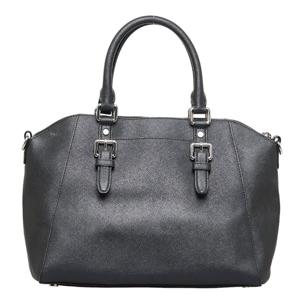 マイケルコース ショルダーバッグ ハンドバッグ 2WAY ブラック レザー レディース Michael Kors 【中古】