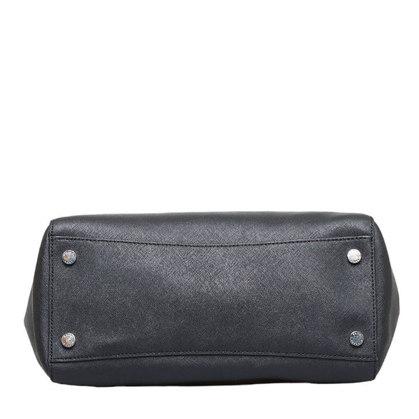 マイケルコース ショルダーバッグ ハンドバッグ 2WAY ブラック レザー レディース Michael Kors 【中古】