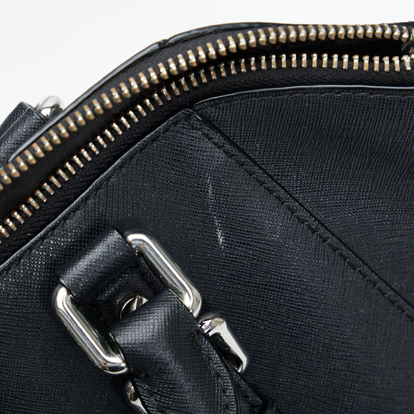 マイケルコース ショルダーバッグ ハンドバッグ 2WAY ブラック レザー レディース Michael Kors 【中古】