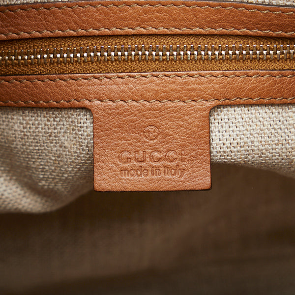 グッチ マラケシュ タッセル ワンショルダーバッグ 257026 ブラウン レザー レディース GUCCI 【中古】