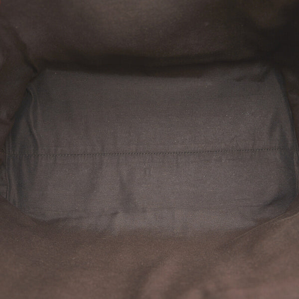 グッチ グッチシマ ハンドバッグ トートバッグ 297435 カーキ ブラウン キャンバス レザー レディース GUCCI 【中古】