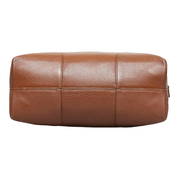 グッチ トートバッグ ハンドバッグ 323673 ブラウン レザー レディース GUCCI 【中古】