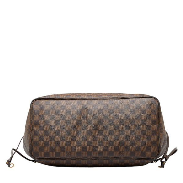 ルイ ヴィトン ダミエ ネヴァーフルGM トートバッグ ハンドバッグ N51106 ブラウン PVC レザー レディース LOUIS VUITTON 【中古】