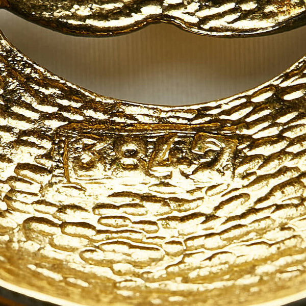 シャネル ココマーク CC ラウンド ネックレス ゴールド メッキ レディース CHANEL 【中古】