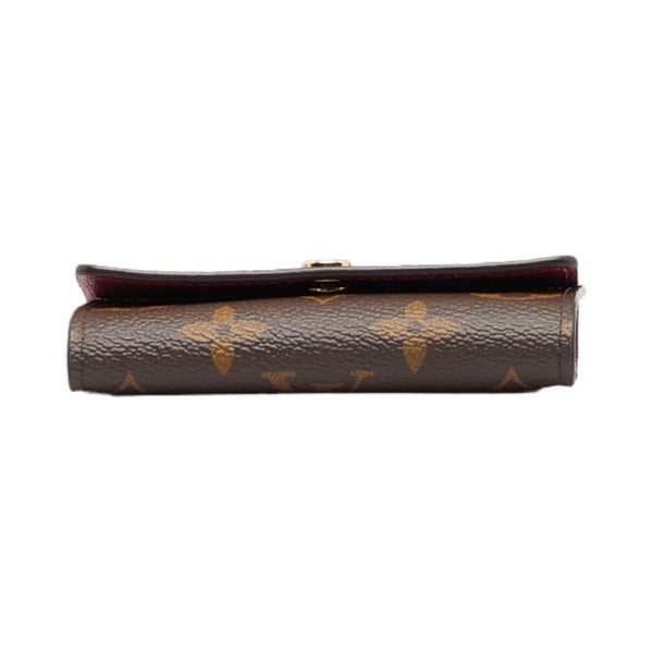 ルイ ヴィトン モノグラム ミュルティクレ6 キーケース M60701 ブラウン フューシャ PVC レザー レディース LOUIS VUITTON 【中古】