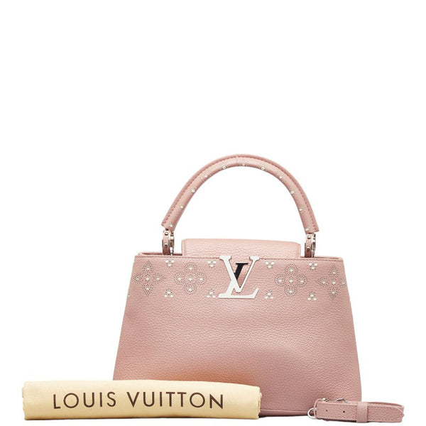 ルイ ヴィトン カプシーヌPM  ハンドバッグ ショルダーバッグ 2WAY M42258 マグノリア ピンク トリヨンレザー レディース LOUIS VUITTON 【中古】