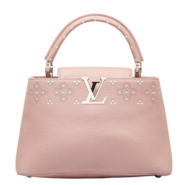 ルイ ヴィトン カプシーヌPM  ハンドバッグ ショルダーバッグ 2WAY M42258 マグノリア ピンク トリヨンレザー レディース LOUIS VUITTON 【中古】