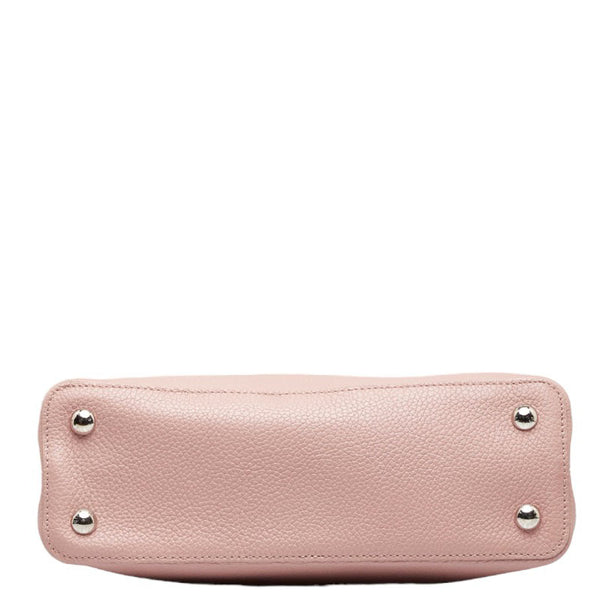 ルイ ヴィトン カプシーヌPM  ハンドバッグ ショルダーバッグ 2WAY M42258 マグノリア ピンク トリヨンレザー レディース LOUIS VUITTON 【中古】