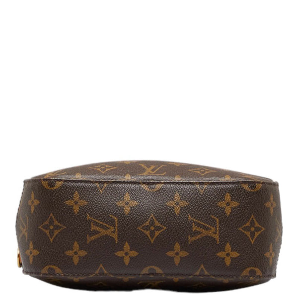 ルイ ヴィトン モノグラム スポンティーニ ハンドバッグ ショルダーバッグ 2WAY M47500 ブラウン PVC レザー レディース LOUIS VUITTON 【中古】