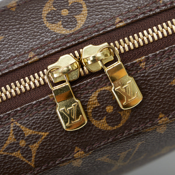 ルイ ヴィトン モノグラム スポンティーニ ハンドバッグ ショルダーバッグ 2WAY M47500 ブラウン PVC レザー レディース LOUIS VUITTON 【中古】