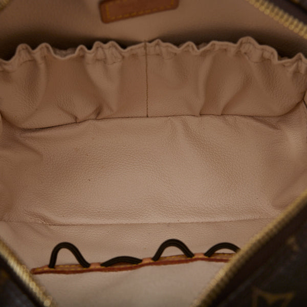 ルイ ヴィトン モノグラム スポンティーニ ハンドバッグ ショルダーバッグ 2WAY M47500 ブラウン PVC レザー レディース LOUIS VUITTON 【中古】