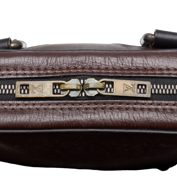 ルイ ヴィトン イロクワ 斜め掛け ショルダーバッグ M92534 カフェ ブラウン レザー メンズ LOUIS VUITTON 【中古】