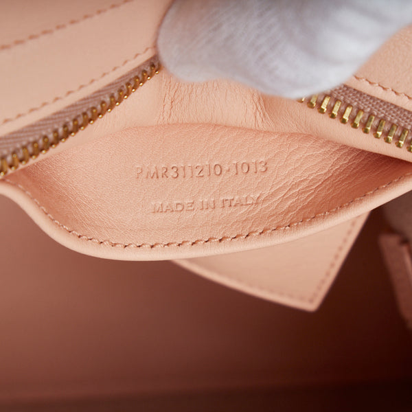 サンローラン Yライン カバスシック ゴールド金具 ハンドバッグ ショルダーバッグ 2WAY 331210 ピンク レザー レディース SAINT LAURENT 【中古】