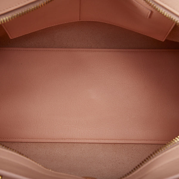 サンローラン Yライン カバスシック ゴールド金具 ハンドバッグ ショルダーバッグ 2WAY 331210 ピンク レザー レディース SAINT LAURENT 【中古】