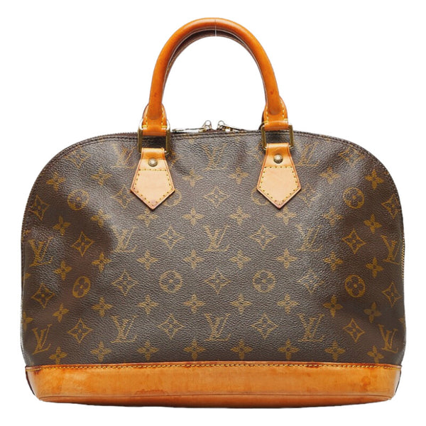 ルイ ヴィトン モノグラム アルマPM ハンドバッグ M51130 ブラウン PVC レザー レディース LOUIS VUITTON 【中古】