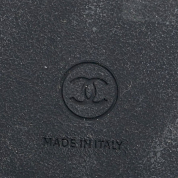 シャネル ココマーク パンプス ブラック ベージュ レザー レディース CHANEL 【中古】