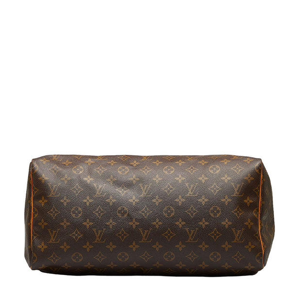 ルイ ヴィトン モノグラム スピーディ40 ハンドバッグ ボストンバッグ M41522 ブラウン PVC レザー レディース LOUIS VUITTON 【中古】